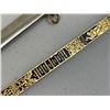 Image 13 : IMPERIAL GERMANY MINIATURE PRESENTATION SWORD WITH ENGRAVED GILDED BLADE