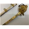 Image 1 : IMPERIAL GERMANY MINIATURE PRESENTATION SWORD WITH ENGRAVED GILDED BLADE