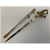 Image 5 : IMPERIAL GERMANY MINIATURE PRESENTATION SWORD WITH ENGRAVED GILDED BLADE