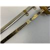 Image 6 : IMPERIAL GERMANY MINIATURE PRESENTATION SWORD WITH ENGRAVED GILDED BLADE