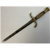 Image 2 : BEAUTIFUL ANTIQUE FRENCH DAGGER MADE FROM NAPOLEONIC GENERAL SWORD