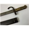 Image 4 : ANTIQUE FRENCH CHASSEPOT MODEL 1866 YATAGHAN SWORD BAYONET MATCHING NUMBERS
