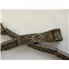 Image 12 : IMPERIAL RUSSIA GEORGIA SILVER FEMALE BELT 84 SILVER HALLMARKED