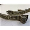 Image 3 : IMPERIAL RUSSIA GEORGIA SILVER FEMALE BELT 84 SILVER HALLMARKED