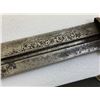 Image 3 : ANTIQUE RUSSIAN COSSACK CAUCASIAN KINJAL DAGGER SILVER DECORATED SIGNED
