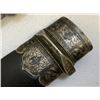 Image 7 : ANTIQUE RUSSIAN COSSACK CAUCASIAN KINJAL DAGGER SILVER DECORATED SIGNED