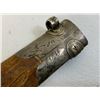 Image 8 : ANTIQUE RUSSIAN COSSACK CAUCASIAN KINJAL DAGGER SILVER NIELLO FITTINGS