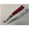Image 1 : ANTIQUE RUSSIAN CAUCASIAN MADE INDO PERSIAN STYLE DAGGER WITH 1920 DEDICATION