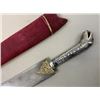 Image 2 : ANTIQUE RUSSIAN CAUCASIAN MADE INDO PERSIAN STYLE DAGGER WITH 1920 DEDICATION