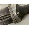 Image 8 : ANTIQUE RUSSIAN COSSACK CAUCASIAN KINJAL DAGGER 84 SILVER DECORATED