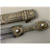 Image 10 : ANTIQUE IMPERIAL RUSSIAN COSSACK CAUCASIAN 84 SILVER KINJAL DAGGER