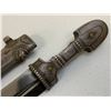 Image 10 : ANTIQUE IMPERIAL RUSSIAN COSSACK CAUCASIAN SILVER KINJAL DAGGER