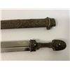 Image 2 : ANTIQUE IMPERIAL RUSSIAN COSSACK CAUCASIAN SILVER KINJAL DAGGER