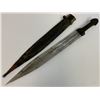 Image 5 : ANTIQUE RUSSIAN COSSACK CAUCASIAN KINJAL DAGGER SILVER DECORATED
