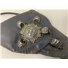 Image 2 : ANTIQUE RUSSIAN COSSACK SILVER DECORATED REVOLVER HOLSTER