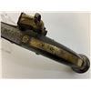 Image 4 : ANTIQUE RUSSIAN CAUCASIAN MIQUELET PISTOL GOLD SILVER