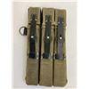 Image 1 : WWII GERMAN MP40/38 POUCH WITH 3 MAGAZINES