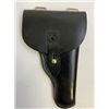 Image 1 : WWII GERMAN BLACK LEATHER PISTOL HOLSTER MINT CONDITION