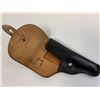 Image 3 : WWII GERMAN BLACK LEATHER PISTOL HOLSTER MINT CONDITION