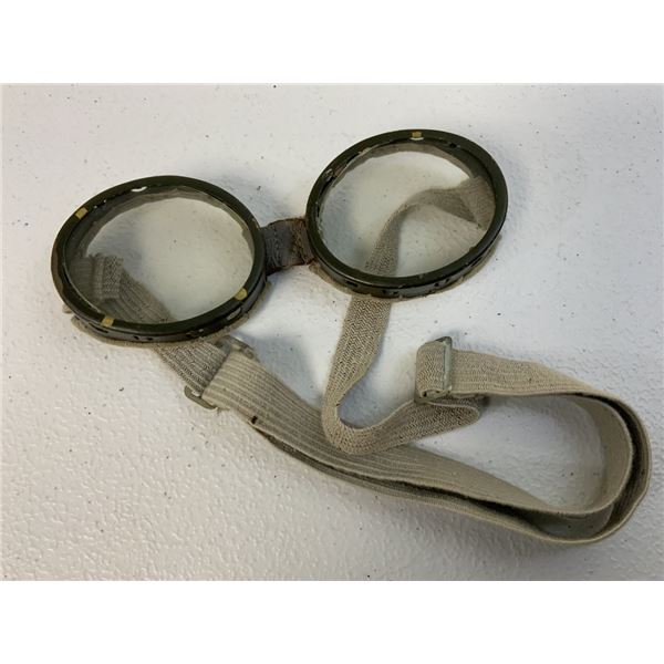 WWII GERMAN MOTORCYCLE GOGGLES