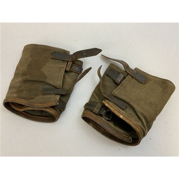 WWII GERMANY ARMY / WAFFEN SS SET OF GAITERS
