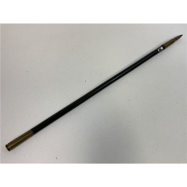 WWII US OFFICER TRENCH ART SWAGGER STICK