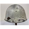 Image 2 : WWII US FIRESTONE HELMET LINER WINTER COMBAT PAINTED FINISH
