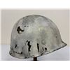 Image 3 : WWII US FIRESTONE HELMET LINER WINTER COMBAT PAINTED FINISH