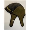 Image 10 : VINTAGE US AVIATOR WOOL FLIGHT CAP HELMET CHILD SIZE