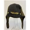Image 2 : VINTAGE US AVIATOR WOOL FLIGHT CAP HELMET CHILD SIZE
