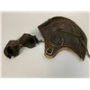 Image 9 : WWII US AIR FORCE PILOT BROWN LEATHER FLIGHT HELMET WITH GOGGLES