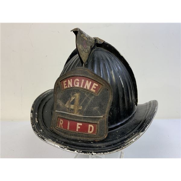 VINTAGE FIREFIGHTERS HELMET