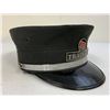 Image 2 : VINTAGE TRAINMAN CAP THE MILWAUKEE ROAD RAILROAD OFFICIAL