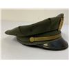 Image 2 : VINTAGE OBSOLETE POLICE DRESS VISOR CAP WITH BADGE NYPD