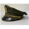 Image 3 : VINTAGE OBSOLETE POLICE DRESS VISOR CAP WITH BADGE NYPD