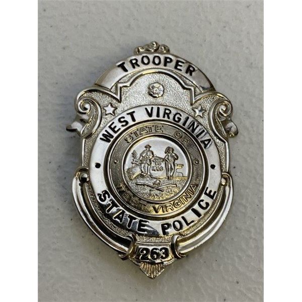 VINTAGE OBSOLETE POLICE BADGE