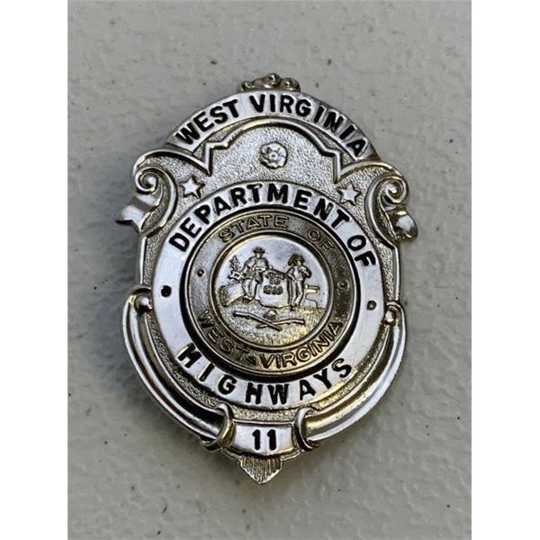 VINTAGE OBSOLETE POLICE BADGE
