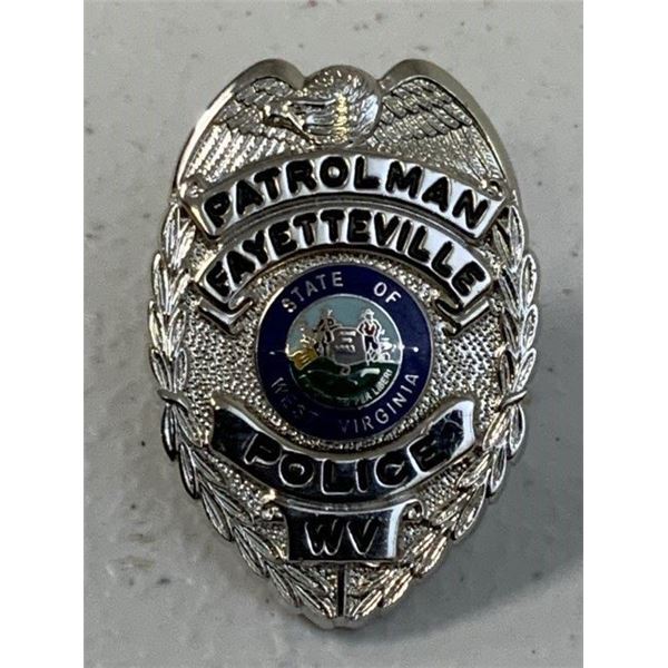 VINTAGE OBSOLETE POLICE BADGE