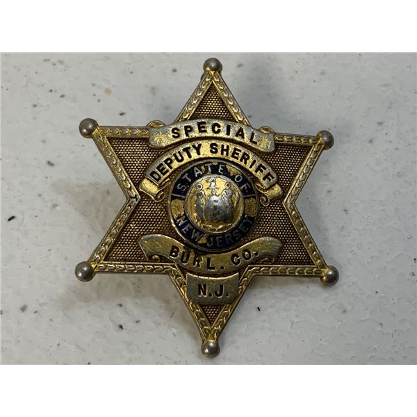 VINTAGE OBSOLETE POLICE BADGE