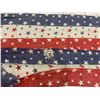 Image 1 : USA VINTAGE STARS AND STRIPES AMERICAN FLAG PATRIOTIC DECORATING DRAPERY CLOTH