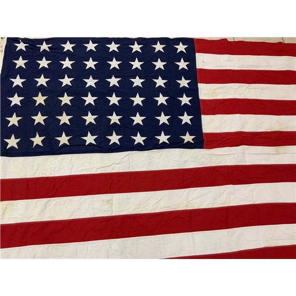 USA VINTAGE WWII ERA 48 STAR AMERICAN FLAG