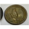 Image 3 : US CIVIL WAR UNION EAGLE BREAST PLATES LOT OF 2