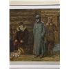 Image 3 : S.OTROSCHENKO USSR OIL ON BOARD PAINTING "PARTISANS TAKING GERMAN OFFICER" FRAMED