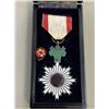 Image 4 : WWII JAPANESE ORDER OF RISING SUN 6th CLASS MEDAL WITH BOX