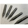 Image 2 : USSR LOT OF 6 DIP PEN NIBS 1950s MADE IN USSR