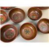 Image 3 : GROUP OF VINTAGE RUSSIAN KHOKHLOMA WOODEN BOWL BIRD KOVSH