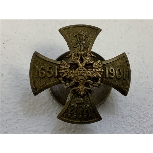 IMPERIAL RUSSIA 1ST HUSSAR SUMY REGIMENT BADGE