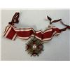 Image 8 : IMPERIAL RUSSIA ORDER OF ST. STANISLAUS IInd CLASS ON THE NECK RIBBON
