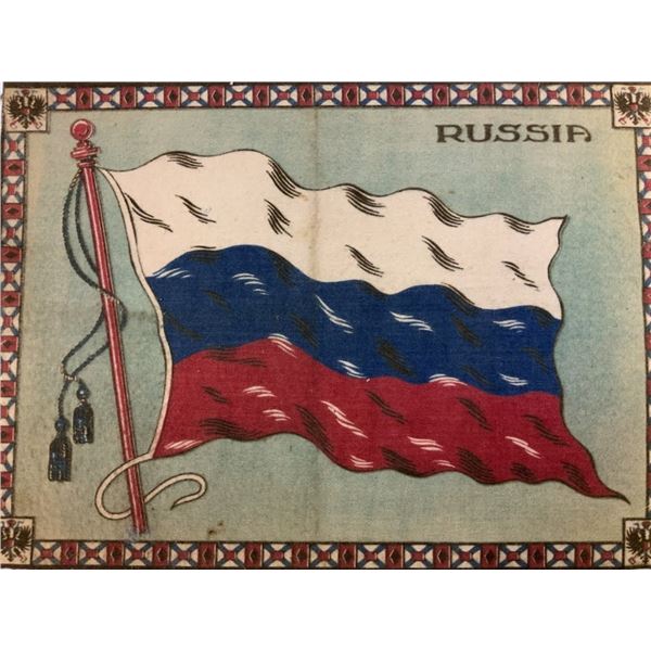 RUSSIAN IMMIGRANTS NOSTALGIA PATRIOTIC FLAG