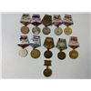 Image 2 : USSR GROUP OF 12 MEDALS 1943-1975 PERIOD